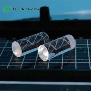 Cuarzo de sílice fundido UV FELIX JGS1, cristal de zafiro, tamaño personalizado, superficie lateral pulida, lente óptica en forma de varilla - Product Image 3