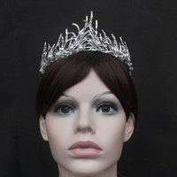 Vente en gros Zhejiang Rosa Bessie RS086 Bijoux de cheveux de haute qualité, couronne de perles et strass, tresse pour bal de promo, anniversaire, mariage