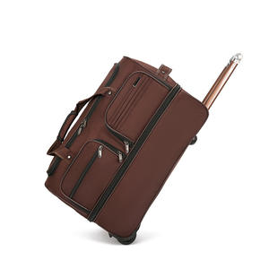 Wholesale Expandable Large Capacity <b>Wheeled</b> Duffel <b>Bag</b> with Pull Handle Carry Luggage for Students Travel - Product Image 4