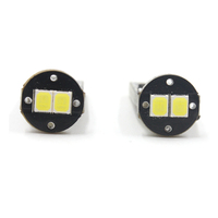 CAR-REFINE T10 Luz LED para Auto W5W 194 194 168 C5W, Sin Errores, Canbus, 12V, 6SMD 2835, Luces Interiores para Autos
