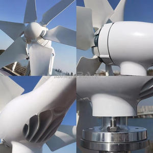 กังหันลมแนวนอน 1000W 1200W 1500W 1800W 12V 24V พร้อมเครื่องกำเนิดแม่เหล็ก ระบบพลังงานลมสำหรับใช้ในฟาร์ม - Product Image 3