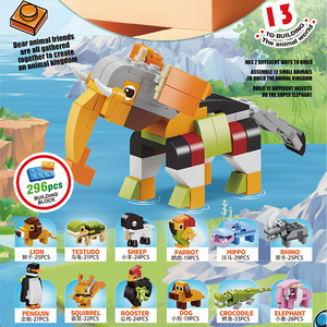 12in1 אבני בניין יצירתי <span class=keywords><strong>diy</strong></span> להגדיר בתפזורת עיר עירונית קלאסית חלקיקים קטנים לבנים הרכבה צעצועים חינוכיים לילדים - Product Image 6