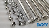 Tuyau mélangeur statique durable en acier inoxydable, débit de 1 à 700 m³/h, pour l'eau potable, le traitement des eaux usées, le mélange de fluides industriels