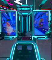 Pistola de Juego de Realidad Virtual para Interiores, Multijugador, Deportiva, Resistente, de Fibra de Vidrio y Metal, para Aeropuertos, Parques de Aventuras o Espacios Públicos