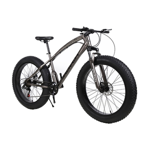 Bicicleta de montaña híbrida de acero de alto carbono de 26 \ "y 21 velocidades a precio de fábrica MTB Fat Tire para hombres - Product Image 5