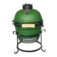 Auplex Fabricant d'usine Ventes directes 13 pouces Cuisine BBQ Fumoir Barbecue Extérieur Céramique Kamado Charcoal Grills Bbq