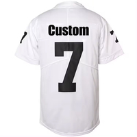 Maillot de football américain 7 contre 7 pour jeunes, taille 7XL, unisexe, vêtements d'équipe, uniforme de football américain réversible pour jeunes