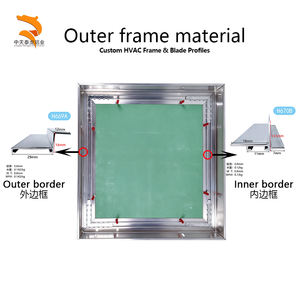 <span class=keywords><strong>Trappe</strong></span> d'inspection moderne en aluminium – Durable, réglable, installation facile pour les environnements extérieurs, sous-sols, salons et ateliers - Product Image 3