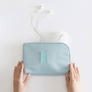 กระเป๋าจัดเก็บอุปกรณ์อิเล็กทรอนิกส์ระบบดิจิทัลสำหรับเดินทางกระเป๋าจัดระเบียบสายข้อมูลน้ำหนักเบาพกพาได้ - Product Image 2