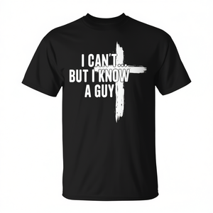 No puedo, pero conozco a un tipo, camiseta religiosa de Jesús cristiana - Product Image 2