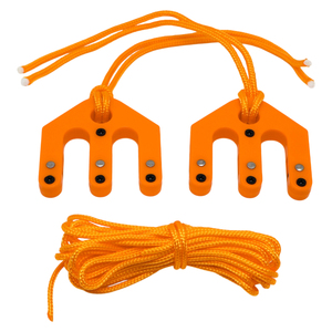 Palan à poulie léger et portable avec double roue et mousqueton pour le levage d'équipements extérieurs et la suspension d'engins - Product Image 3
