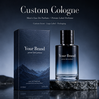 Parfum pour Homme Marine Sage Cedar, 100ml, Faible MOQ 1 pièce, Emballage Personnalisé avec Logo pour Marques Débutantes, Flacon de Parfum de Luxe pour Homme