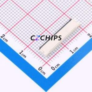 CAX-AFC30-30XCB-H1.5 FFC/FPC Connector SMD,P=0.5mm,Horizontal Mount Connector Flip Cover Type Bottom Contact 30P 0.5mm - Product Image 2