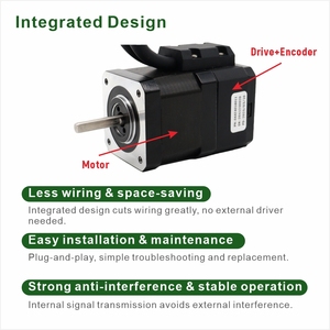 Motore Stepper Ibrido NEMA17 a Ciclo Chiuso Integrato con Encoder 4096 PPR, 0.4N.m 9-48V, Originale LEESN - Product Image 2