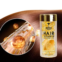 Capsules de soins capillaires personnalisées OEM Capsules d'huile de sérum d'essence adoucissante Capsules vitaminiques à l'huile de traitement capillaire à l'argan