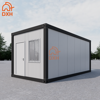 Casa Contenedor Prefabricada Portátil Personalizada al por Mayor, de Una Sola Habitación con Baño, Tipo Flat Pack
