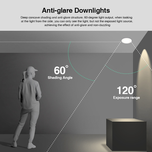 Chất lượng cao trong nhà tiết kiệm năng lượng vòng Trần recessed Led Downlight 6W 8W 12W 18W phòng khách trần ánh sáng tại chỗ ánh sáng - Product Image 3