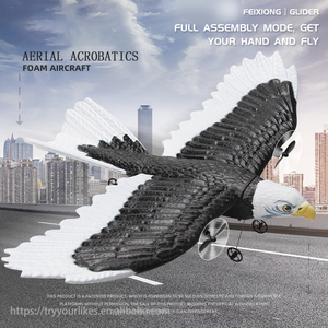 EPT 2.4G Hélicoptère Aigle à tête blanche télécommandé à 2 canaux Jouet Rc Jouets volants télécommandés Avion Avion - Product Image 5