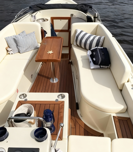 เบาะรองนั่งเรือยอชท์สุดหรู ผ้าโพลีเอสเตอร์ 100% กันน้ำ ระบายอากาศ แบบเย็บลาย  พร้อมปลอกถอดซักได้ สำหรับเบาะรถยนต์ - Product Image 2