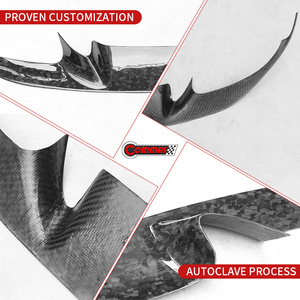 Alerón Delantero de Fibra de Carbono Estilo OEM para Ferrari F8, Difusor de Parachoques Delantero, Decoración para Modificación de Vehículos - Product Image 3