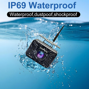 4.3 inch không dây sao lưu máy ảnh kit-ip69 không thấm nước Xem phía sau hệ thống với màn hình LCD & Tầm nhìn ban đêm cho xe SUV van - Product Image 5