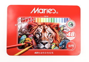 Ensemble de crayons de couleur à l'huile Premium Marie's, 12/24/36/48/72 couleurs, crayons à base d'huile non toxiques pour le dessin - Product Image 4