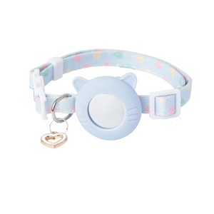 सुरक्षात्मक धारक एयरटैग के साथ ब्रेकआउट सुरक्षा बिल्ली कॉलर-कुत्तों और पालतू जानवरों के लिए संगत (टैग शामिल नहीं) कुत्ते कॉलर - Product Image 4