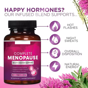 Voedingssupplement Kruidenextract Menopauze Supplement Capsules Gezondheidszorg Menopauze Producten Voor Vrouwen - Product Image 2