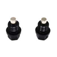 Bouchon de vidange magnétique en alliage d'aluminium pour transmission automobile, vis de carter d'huile modifiée M12x1.5 / M14x1.5, vente chaude