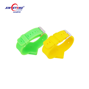 Bracelet NFC réglable en silicone 13,56 MHz, 540 octets, 215 bracelets NFC - Product Image 2
