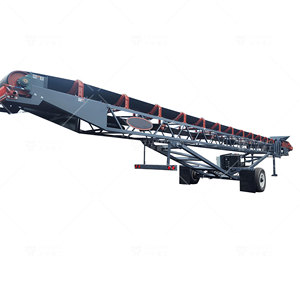 Mobil geri kazanım teleskopik bantlı konveyör madeni/madencilik radyal istifleyici konveyör satılık - Product Image 4