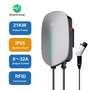 วอลล์บ็อกซ์ 21kW ได้รับการรับรองมาตรฐาน CE&RoHS ระดับ IP65 ชนิดที่ 2 <span class=keywords><strong>Mennekes</strong></span> ใหม่ รองรับรถยนต์ไฟฟ้าทั่วโลก เหมาะสำหรับระเบียงอพาร์ตเมนต์ WrightCharge - Product Image 1