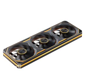 พัดลมเคส Jonsbo <span class=keywords><strong>XA</strong></span>-360 ARGB สีดำ แบบปกติ/กลับด้าน PWM 4PIN ARGB 3PIN XA360 แรงลมสูง - Product Image 2