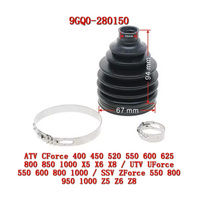 Kit de protection anti-poussière à extrémité fixe pour CF CF1000 CForce 1000 CF400 450 CF500 X5 550 CF600 625 600 X6 X8 800 850 9GQ0-280150 Pièces ATV UTV