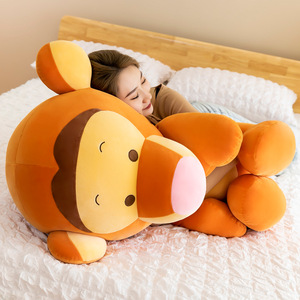 All'ingrosso piccoli leoni farciti <span class=keywords><strong>peluche</strong></span> giallo arancio tigre Tigger <span class=keywords><strong>Minnie</strong></span> giocattolo per bambini PP cotone pieno di amici animali - Product Image 5