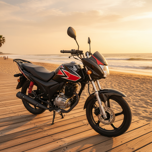 La Moto Stradale AHonda 125cc, Altamente Efficiente nei Consumi e Durevole, Molto Apprezzata dalle Persone - Product Image 1