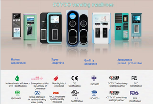 2025 Bán hàng nóng thẩm thấu ngược đồng tiền ngoài trời hoạt động hoàn toàn tự động RO lọc trực tiếp uống nước kiềm Máy bán hàng tự động - Product Image 6