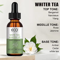 Huile Essentielle de Thé Blanc OEM Marque Privée Distillée à la Vapeur Pure Naturelle pour Diffuseur Soins de la Peau Soins des Cheveux OEM ODM