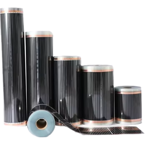 110V/<span class=keywords><strong>220V</strong></span> siêu mỏng 0.338mm Graphene điện sưởi ấm phim 50/80/100cm chiều rộng cho căn hộ hiện đại sàn/tường sưởi ấm - Product Image 1