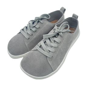 Large Toe Box Tipsietoes Daily Life Noir en cuir véritable Slip-on Mode <span class=keywords><strong>pied</strong></span> <span class=keywords><strong>nu</strong></span> Baskets plates Chaussures pour femmes rouler à la balle - Product Image 4