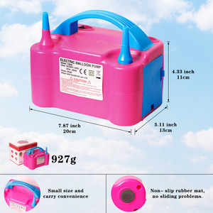 منفاخ بالونات كهربائي محمول 73005، مضخة نفخ البالونات لتزيين الحفلات وملحقات البالونات - Product Image 2