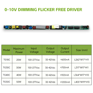 Kısılabilir sabit akım dahili izole titreşimsiz T5 T8 Led tüp sürücü - Product Image 3