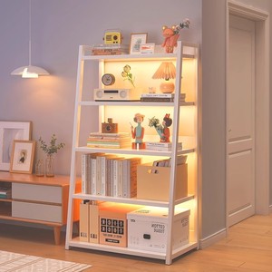 Adjustable Modern Design Steel Bookshelf Portable Foldable Metal Book Storage Rack Open Shelving <strong>Unit</strong> for Home Office Furniture - Product Image 5