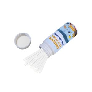 Tiras Reactivas de Amoníaco <span class=keywords><strong>para</strong></span> Acuarios, Kit Profesional de Prueba de Calidad del Agua <span class=keywords><strong>para</strong></span> Peceras y Corales, 50 Tiras/Botella - Product Image 4