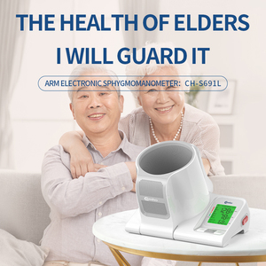 CEMHO Dual Mode <span class=keywords><strong>Digital</strong></span> Pressão Arterial Máquina Modelo Quente BP <span class=keywords><strong>Monitor</strong></span> Tela Grande Braço Tubo Esfigmomanômetro Personalizável Elétrico - Product Image 3
