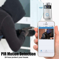 Bel Pintu Pintar Wifi Nirkabel Murah, Diskon Besar, Interkom Panggilan, Kontrol Akses Pintu dengan Kamera Mata Pintu