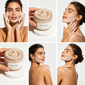 Recipientes vacíos coreanos para baño, para productos hechos a mano, materiales individuales Vigor Vera, tarros para exfoliante facial <span class=keywords><strong>de</strong></span> azúcar y burbujas - Product Image 6