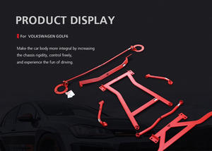 LVTU Haute Performance Pièces <span class=keywords><strong>De</strong></span> Course pour Barre <span class=keywords><strong>de</strong></span> <span class=keywords><strong>Tour</strong></span> <span class=keywords><strong>De</strong></span> Barre Châssis kit Carrosserie pour VW GolfVII MK72014-<span class=keywords><strong>2019</strong></span> 2.0T/GTI 1.2T/1.6L - Product Image 5
