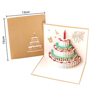 Low 3d Pop-up <strong>Card</strong> Happy <strong>Birthday</strong> Invitation <strong>Card</strong> for Kids <strong>Wife</strong> Husband <strong>Birthday</strong> Cake <strong>Greeting</strong> <strong>Card</strong> Postcard Gift With Envelope - Product Image 4