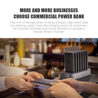 WST Multiple Power Bank Station Chargement Power Banks Station Chargeur portable Partagé 10000mah Power Bank